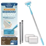 Baseboard Buddy Cleaning Tool with 3 Reusable Pads